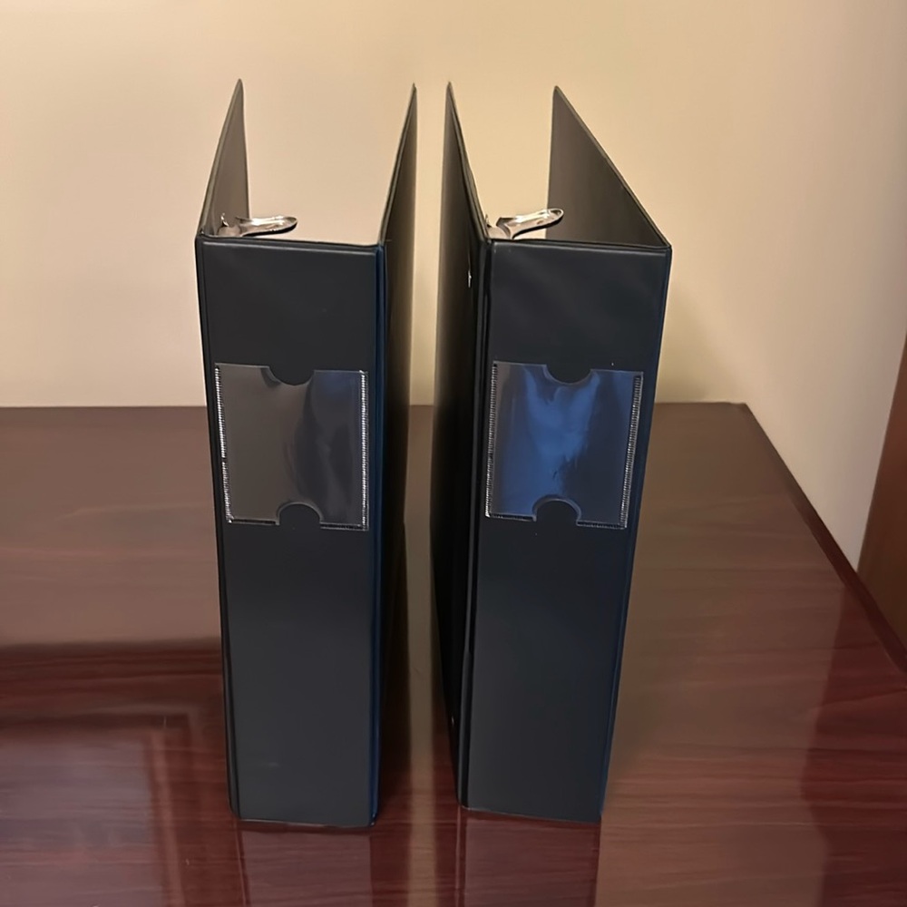 Binders for organizing